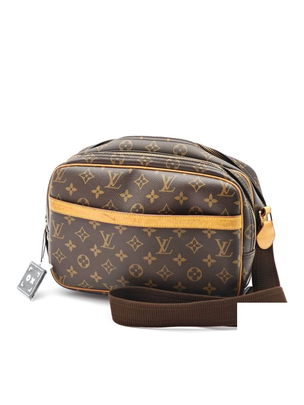 Louis Vuitton Reporter PM Shoulder Bag Small Brown